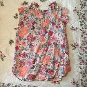 Floral Sleeveless Top